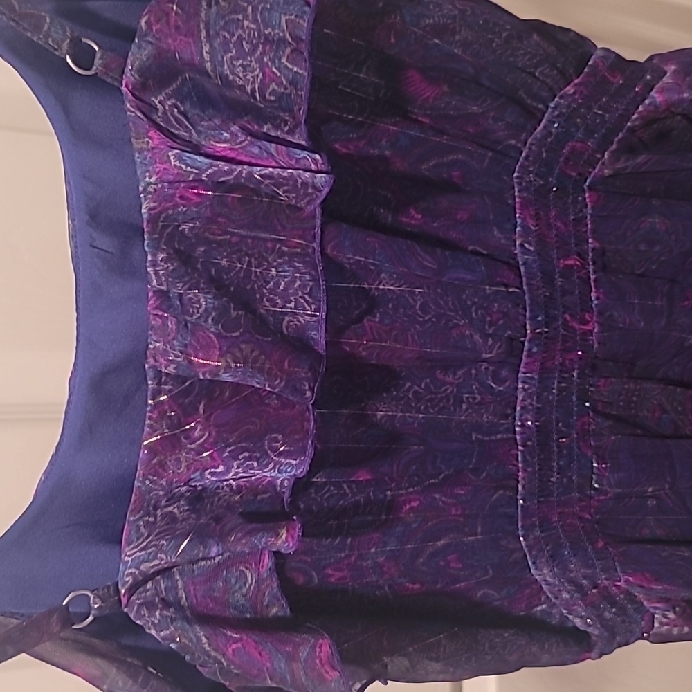 Express Elegant Purple Maxi Dress - Picture 6 of 6